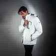 Men's Water-Repellent Winter Ski Jacket with Fleece Lining