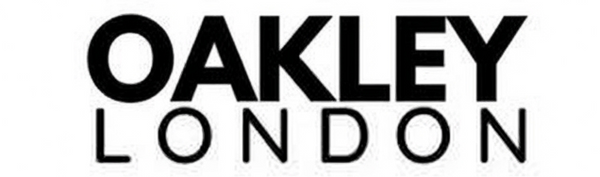 Oakley London logo on a white background