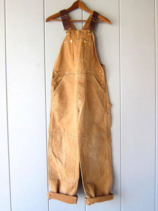 Duck Bib Overalls Canvas Workwear Dungarees