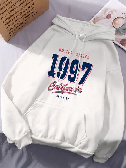 1997 California Hoodie – Unisex Vintage Streetwear Sweatshirt