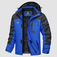 Men's Water-Repellent Winter Ski Jacket with Fleece Lining