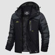 Men's Water-Repellent Winter Ski Jacket with Fleece Lining