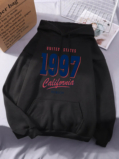 1997 California Hoodie – Unisex Vintage Streetwear Sweatshirt