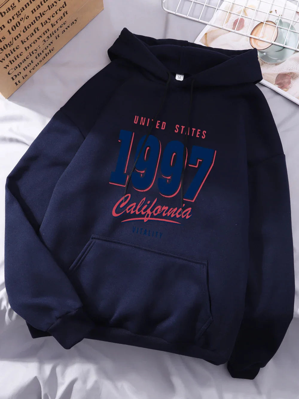 1997 California Hoodie – Unisex Vintage Streetwear Sweatshirt