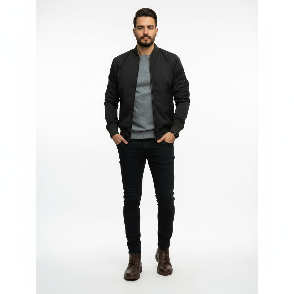 Men’s Classic Lightweight Bomber Jacket