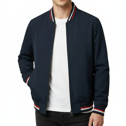 Men’s Zip-Up Bomber Jacket